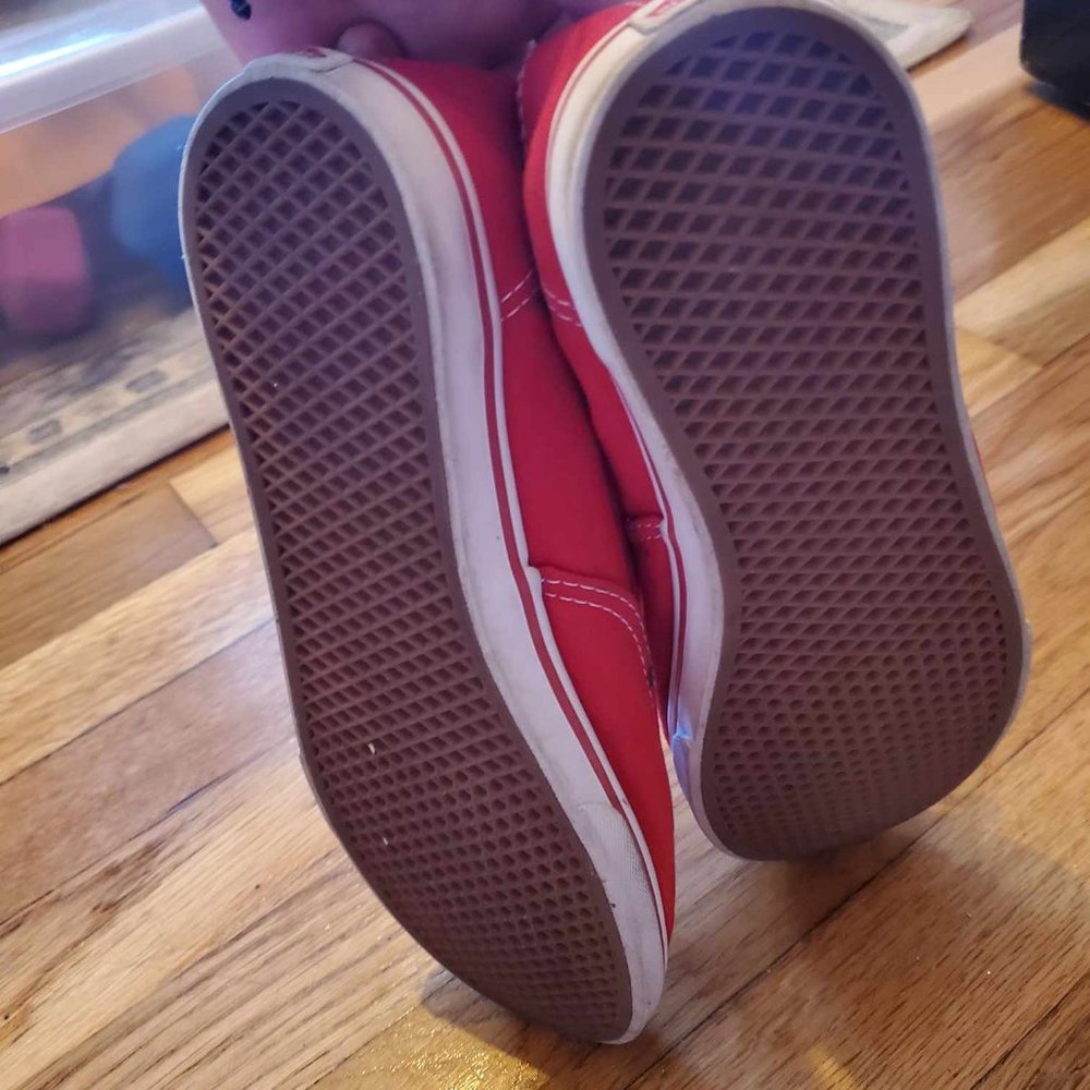 Red Vans - Picture 4 of 6
